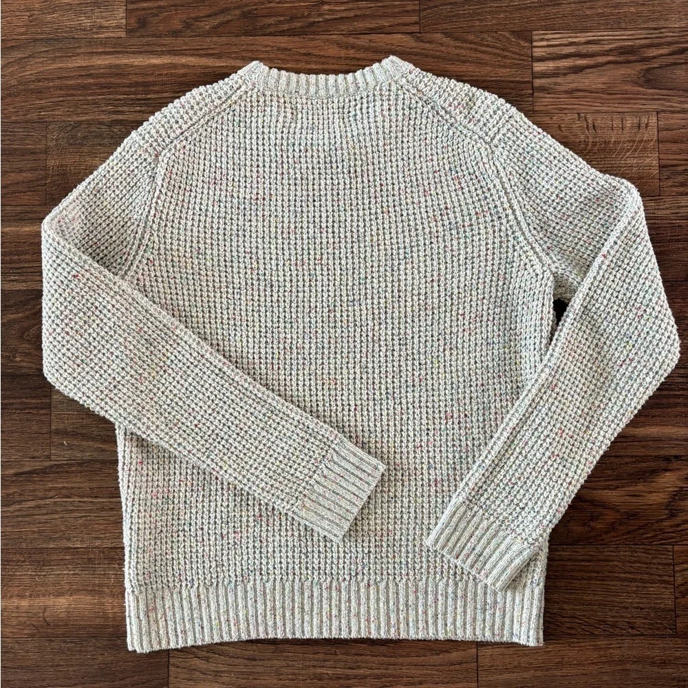 Wellen Headlands Crewneck Sweater Color: Funfetti Recycled Cotton Small S
